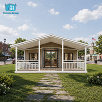 Maison modulaire mobile portable préfabriquée à distance préfabriquée mobile mobile de 20 pieds et 40 pieds maisons en conteneur de 40 pieds