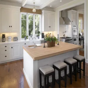 Soild Wood Kitchen Cabinet Price Whole House Furniture Custom Free Design PVC Handles And Knobs For Kitchen Cabinet