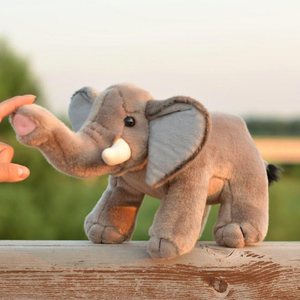 Peluche <span class=keywords><strong>de</strong></span> Elefante <span class=keywords><strong>de</strong></span> Diseño Personalizado, Juguete <span class=keywords><strong>de</strong></span> Peluche <span class=keywords><strong>de</strong></span> Primera Calidad, Animal <span class=keywords><strong>de</strong></span> Zoológico, Certificado ASTM y CPC, Seguro para Bebés y Niños - Product Image 1