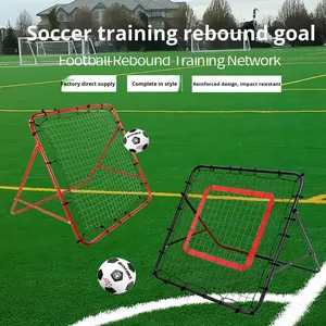 <span class=keywords><strong>Filet</strong></span> de rebond en acier pour l'entraînement au football, équipement d'entraînement aux passes multifonctionnel, entraînement aux passes en solo, <span class=keywords><strong>but</strong></span> de rebond - Product Image 2