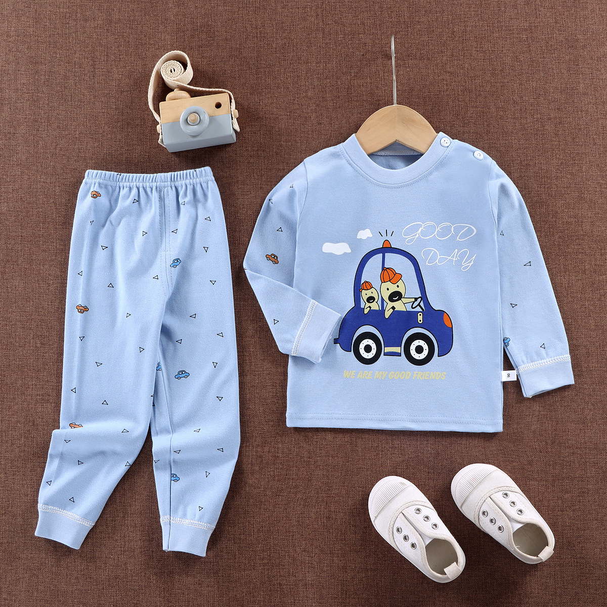 Light blue car