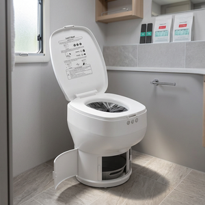 Waterless RV Toilet Loo Seal R1808 Rechargeable Easy to Use - Product Image 3