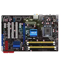 Tarjeta Madre P5Q SE para PC de Escritorio, Socket P45 LGA 775 para Core 2 Duo Quad, DDR2 16G, UEFI ATX BIOS, Original Usada