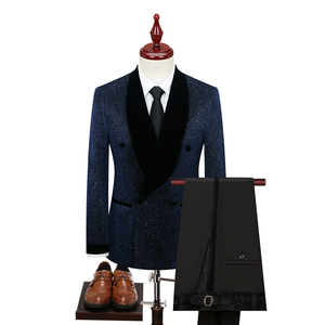 Vestito da uomo <span class=keywords><strong>bianco</strong></span> Ready Made con colletto nero Slim Fit abiti da <span class=keywords><strong>sposo</strong></span> di alta qualità per la festa di nozze 2025 - Product Image 3