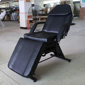 Table de massage et de soin multifonctionnelle réglable et pliable pour salon de beauté, idéale pour les extensions de cils et les tatouages - Product Image 3