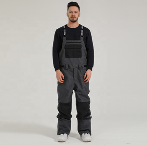 Vente en gros une pièce imperméable hiver Ski <span class=keywords><strong>salopette</strong></span> femmes en plein air Sport chaud adulte <span class=keywords><strong>neige</strong></span> Ski costume hommes portent - Product Image 3