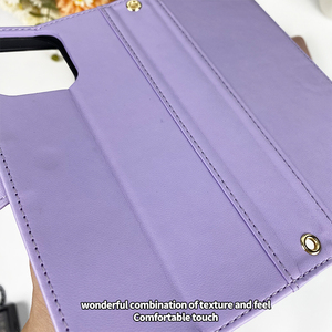 Funda de teléfono de cuero Pu con cordón para iPhone 14 <span class=keywords><strong>Y</strong></span> 13 <span class=keywords><strong>Pro</strong></span> <span class=keywords><strong>Max</strong></span> <span class=keywords><strong>12</strong></span> <span class=keywords><strong>11</strong></span> <span class=keywords><strong>Pro</strong></span> funda de teléfono con ranura para tarjeta de crédito para iPhone 16 15 <span class=keywords><strong>Pro</strong></span> <span class=keywords><strong>Max</strong></span> - Product Image 4