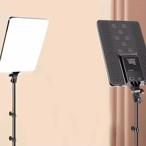 Support LED pour maquillage, trépied, lampe pour photos et vidéos en direct, 3 couleurs, bâton à selfie, lumière LED <span class=keywords><strong>de</strong></span> remplissage, 19 pouces, avec trépied - Product Image 1