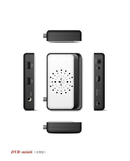 Uuvision DVB S2 H.265 Set Top Box OEM Customized Digital Tv Receiver Support XTREAM/IKS/CCAM/USB WIFI / H.265 /YOUTUBE