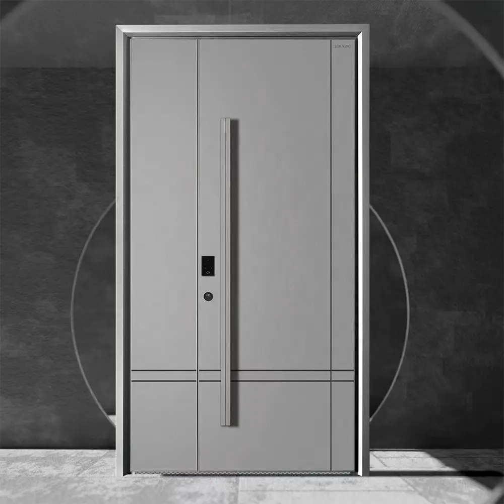 Moderne äußere Haupttor Tür Designs Front Eisen Eingangstüren Eingang Sicherheit Stahltür für Haus