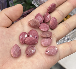 ลูกปัดหินธรรมชาติทรงหยดน้ำเจียระไนสำหรับทำเครื่องประดับ DIY สร้อยข้อมือ สร้อยคอ - Product Image 5