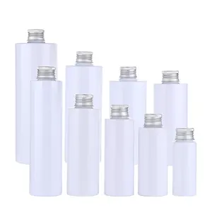 In Stock 50ml 100ml 120ml 150ml 200ml 250ml 300ml 500ml Empty Body Lotion Shampoo Shower Gel PET Plastic Bottles With Screw Cap