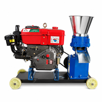 Nouvelle coupe-paille électrique en acier au carbone 220V/380V avec matrice et rouleau de rechange pour poulets/porcs/bovins/ovins 200kg/h