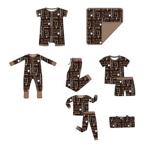 RTS Bambu Nefes Alabilen Çekmez Çiçek Desenli Bebek Pijama Takımı Yenidoğan Uzun Kollu Fermuarlı Doğal Kumaş Uyku Tulumu - Product Image 1