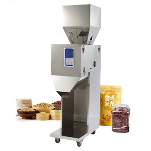 BN Automatic Filler Machine with Foot Pedal Stainless Steel Weighing Filling Machine Weigh Filler for Beans Seeds Grains