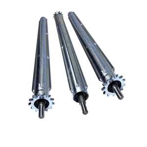 Productie van kartonnen dozen, transportband met vrije rollen, palletoverdracht, aangedreven rollenbaan voor industrieel gebruik - Product Image 6