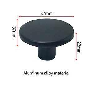 Poignées de meuble de cuisine Tiroir de meuble en alliage d'aluminium Bouton et poignées de table de chevet - Product Image 3