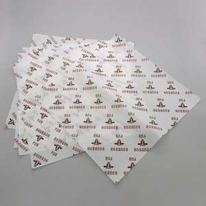 Customized Food Grade Printed Greaseproof <b>Paper</b> Food Wrapping <b>Paper</b> Kit 7 for Bakery Items Container <b>Tray</b> Liner - Product Image 4