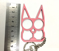 Porte-clés en métal pour sac à dos de camping en plein air, porte-clés portables en métal de dessin animé pour femmes, diverses couleurs, accessoire de sac à dos