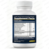 Capsules pour la prostate OEM, complément alimentaire pour le soutien de la prostate masculine, bêta-sitostérol pour hommes, meilleure santé, vidage de la vessie, prostate saine