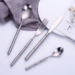Hot Selling PVD Color Metal <strong>Cutlery</strong> Set 4 Pcs Set High Quality <strong>18</strong>/8 Stainless Steel Flatware Set <strong>Cutlery</strong>