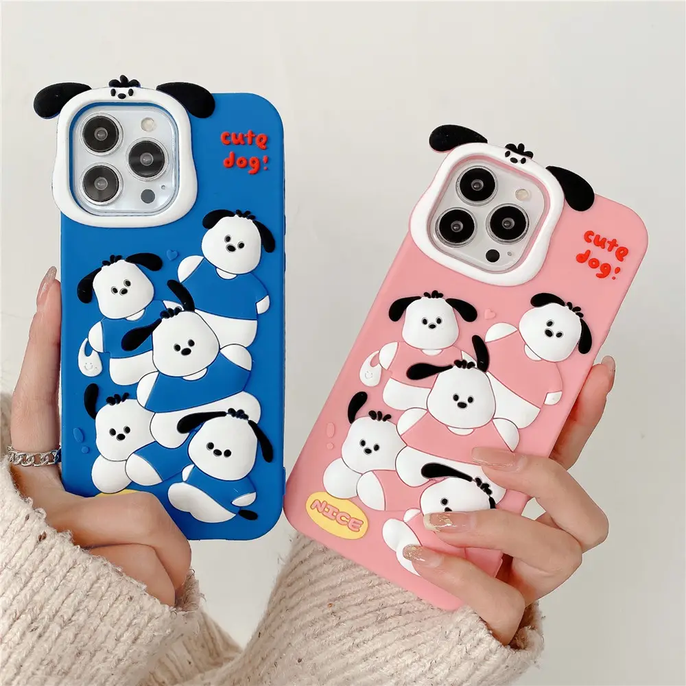 Kleine Hond Mobiele Achterkant Covers Alle Model Siliconen Covers Voor Android Telefoons Voor Samsung A14 Telefoon Case