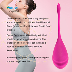 Furuize 100% wasserdichtes Silikon 3 Stück in einem Satz Vaginal Beckenboden trainer Ben Wa <span class=keywords><strong>Balls</strong></span> Kegel <span class=keywords><strong>Balls</strong></span> - Product Image 2