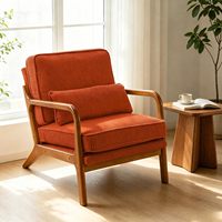 Chaise de salle à manger moderne, écologique et durable, avec revêtement design, structure en bois massif, pour la maison, le bar, l'entrepôt et l'appartement