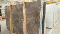 Dalles de marbre noir olive foncé Emperador 2025, luxe, épaisseur 2 cm, fabriqué en Turquie, meilleure vente, cuisine, haute qualité, modèle CEM-SLB-55