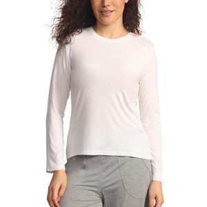 Camiseta de Pijama de Manga Larga para Mujer, de Bambú, Algodón y Modal, Suave, Absorbente de Humedad, Ropa de Dormir Personalizada - Product Image 1