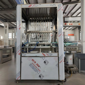 Grande qualità tipo dritto 10 teste macchina di riempimento ad alta produttività risparmio energetico liquido linea di produzione di riempimento - Product Image 2