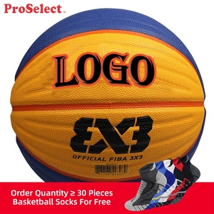 Balón de <span class=keywords><strong>Baloncesto</strong></span> Proselect Rib Groove Tamaño Oficial <span class=keywords><strong>3x3</strong></span> - Product Image 1