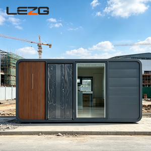 Bureau préfabriqué portable en conteneur maritime Apple Cabin, bureau temporaire modulaire isolé à structure en acier pour chantier de construction - Product Image 1