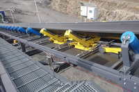 Alimentateur à bande transporteuse en acier de haute précision pour minerai de cuivre avec largeurs de bande de 1200 mm et 1400 mm