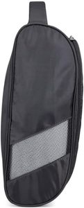 Sac à chaussures de sport unisexe en polyester léger avec fermeture éclair et poignée souple pour les voyages et l'usage quotidien - Product Image 6