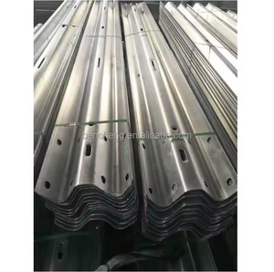 حاجز حماية فولاذي على شكل حرف W للطرق والسكك الحديدية بسعر منخفض من الشركة المصنعة لسلامة الطرق - Product Image 6