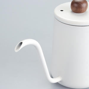 Teko Kopi Stainless Steel Gooseneck dengan Corong Panjang dan Sempit untuk Metode Pour Over, Teko Kopi dan Teh dengan Tutup - Product Image 4
