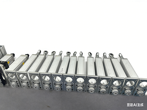 Actionneur électrique industriel de haute précision, mécanisme de mouvement linéaire à vérin à piston avec composants de moteur, colonne de levage - Product Image 3