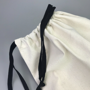 Sac cadeau en toile de coton personnalisé avec cordon de serrage, pochette réutilisable en plastique pour bijoux, emballage anti-poussière pour chaussures avec cordon de serrage - Product Image 4