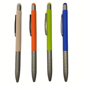 Stylo Gel Capacitif à Pulvérisation, Gravure Laser, Cadeau d'Écriture pour Étudiant, Publicitaire, Écran Tactile, Bouton Poussoir, Métal, Style Animal - Product Image 3