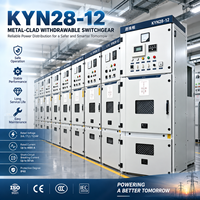 Dirancang untuk Distribusi Daya yang Andal |   KYN28 Switchgear Berlapis Logam Dalam Ruangan yang Dapat Ditarik, VCB dengan Pengunci Keamanan Khusus