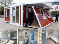 Maison préfabriquée prix bon marché 2 chambres Maison conteneur extensible Maison préfabriquée Villa pour les vacances
