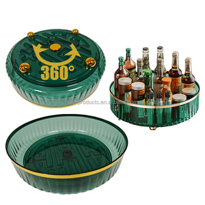 Organisateur <span class=keywords><strong>de</strong></span> <span class=keywords><strong>rangement</strong></span> multifonctionnel rotatif à 360° en acrylique <span class=keywords><strong>de</strong></span> haute qualité, grande capacité, porte-épices pour la maison, la cuisine et la <span class=keywords><strong>salle</strong></span> <span class=keywords><strong>de</strong></span> <span class=keywords><strong>bain</strong></span> - Product Image 2