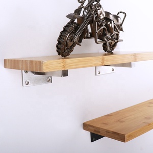 Support d'<span class=keywords><strong>étagère</strong></span> carré mural en acier inoxydable Support d'<span class=keywords><strong>étagère</strong></span> aveugle robuste <span class=keywords><strong>pour</strong></span> <span class=keywords><strong>étagère</strong></span>s flottantes - Product Image 6