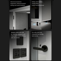 Cabine insonorisée haute performance pour la confidentialité, à vendre