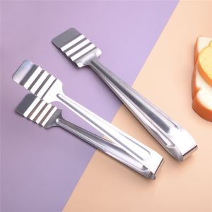 DFU228 Pinzas de acero inoxidable de 9 y 12 pulgadas para pan, alimentos, salchichas, pasta y fideos - Product Image 2