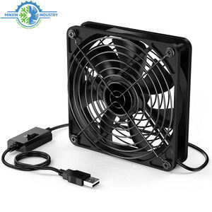 AC Infinity 5v 12v DC Dual 120x120x25mm 3 Speeds <strong>Control</strong> Cooling Fan 4 Inch USB Exhaust Fan 120mm USB Ventilation PC Cabinet Fan - Product Image 3