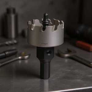 Prendre T.C.T. Scie cloche pour lames en acier inoxydable, diamètre 10 mm, fabrication italienne - Product Image 3