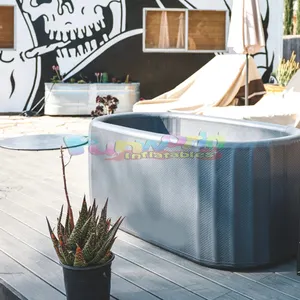 <span class=keywords><strong>Spa</strong></span> de récupération portable <span class=keywords><strong>gonflable</strong></span> baril de piscine froide baril de glace bain d'eau adulte plongeant bain de glace <span class=keywords><strong>gonflable</strong></span> avec refroidisseur - Product Image 2