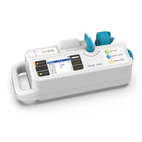 Pompe à seringue automatique portable VET, haute précision, avec fonctions de diagnostic, pour usage vétérinaire